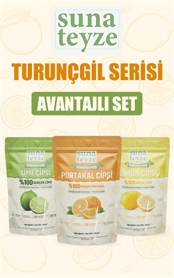 Turunçgil Serisi Freeze Dried (Portakal - Lime - Limon)