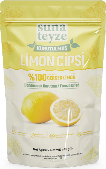 Suna Teyze Freeze Dried Limon 20 gr