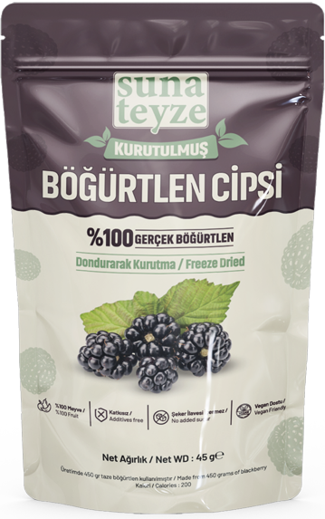 Suna Teyze Freeze Dried Böğürtlen 20 gr